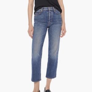 MOTHER Blue Ankle & Cropped Jeans